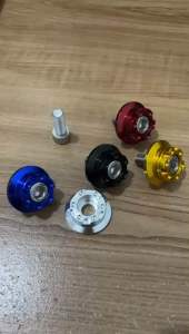 Baut Monel Komstir Variasi Segitiga Atas RX KING Vixion Scorpio Byson Ninja + Baut L Tinggal Pasang Kinclong