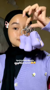 IMPLORA DAY TO DAY KEY-CHAIN LIP BULLET 15GR Lipstick | Mini Lipstik Travel Friendly | Lip Matte Original BPOM | Lipstik Gantungan Kunci by Implora | Implora Day To Day Series Tersedia Warna Intention/Habitual/Extraordinary/Attention/At Night