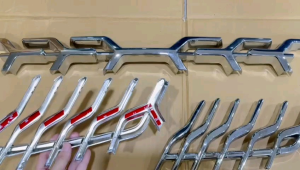 List Grill Bumper Radiator Grand Avanza Veloz 2012 2014 3 pcs Cover Chrome