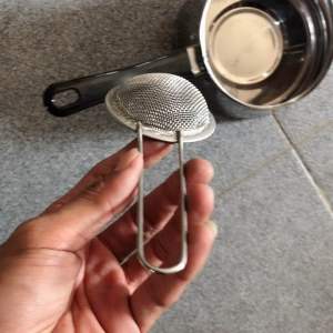 Panci Kopi Stainless Tebal & Saringan Teh Lucu