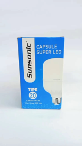 LAMPU BOHLAM LED BULB 20 WATT CAHAYA PUTIH ENERGI HEMAT