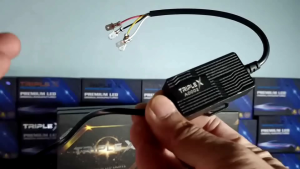 Lampu LED Triple X M5: Sorot Tembak Laser & Fog Lamp