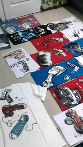 Kaos D2R Clothing Bandung Baju Pria wanita Dewasa Murah Berkualitas Bahan tebal adem lembut premium desain 3D / mobil / motor / sepeda/ kamera / binatang / gitar / musik / bendera / sepatu / aksesoris / 3 Dimensi