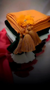 Segi Empat Paris Premium Tassel Bunga Manik-Manik: Desain Terhits & Aksesori Terlaris