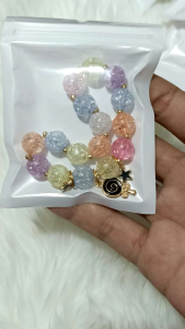 Gelang Wanita Korea Lucu / Fashion Aksesoris Kristal