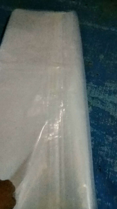 plastik PE ukuran jumbo 110 x 150 cm /1 biji