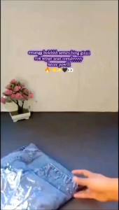 Rok jeans Els 7/9 model terbaru >>Rok kancing variasi depan belah belakang