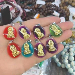 Mặt Dây Chuyền Hình Phật Quan Âm Bồ Tát Kích Thước 2.5 Cm
