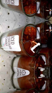 Iced Chocolate Candle *Chocolate Scent* (Giveaway/Souvenir/Display/Gift)