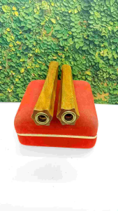 once pipa sedotan kayu kelor emas model belimbing segi 6 B131