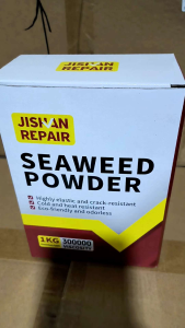 JISHAN REPAIR SEAWEED POWDER 1KG SERBUK RUMPAI LAUT mix cement plastering wall and lay tile( A1) SIMEN GAM