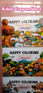Buku Mewarnai Happy Coloring: Hiburan & Edukasi Anak