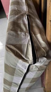 SPREI RESLETING MOTIF EMILY KHAKI NO.1 NO.2 NO.3 NO.4 BAHAN COTTON DISPERSE