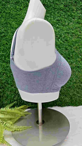 Women Sport Bra Sweat-wicking Breathable Women Bra Plus Size Full Cup Cotton Bra Wireless Size 36-44 Underwear /956 Baju dalam Perempuan Bra Wanita Tanpa Dawai Span Nipis Kain Kapas Bernafas Bra Sukan