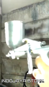 1 Set Spray Gun Auarita F3 Modif New Improvement | F3 Standar Nozzle 0.5 | 0.8mm dan 1.0mm Plus Regulator Filter Udara dan Coupler PF20