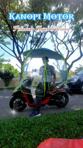 Kanopi Motor Payung Motor Anti Hujan Anti Panas Tipe C