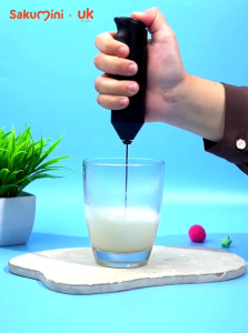 Sakumini Pengocok Susu Pengaduk Portable Electric Milk Frother