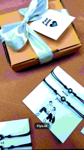 2pcs/1set GELANG COUPLE MINE & YOURS / GELANG MAGNET PREMIUM / BENTUK HATI DAN BINTANG / GIFT