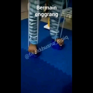 Sepatu keseimbangan/ mainan terapi keseimbangan/ mainan sensori dan motorik