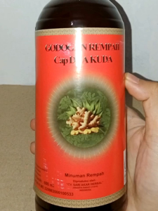 Jamu Asam Urat Tangkur Ginseng Godogan Original [Isi 3pcs × 650ml] Botol Plastik