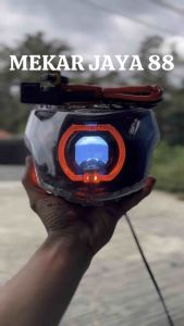 Reflektor lampu depan biled VEGA ZR biled matrix x1 ukuran “3 inc” cahaya terang