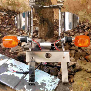 PAKET MURAH BREKET LAMPU DEPAN NINJA SS PLUS LAMPU SEN NINJA SS