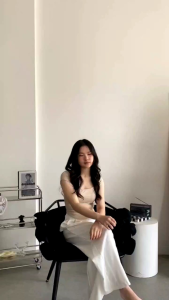 AMstore999 - Reni Top - Atasan Wanita Short Sleeve - Ribbed Knit Summer Stretch Top - Korean Square