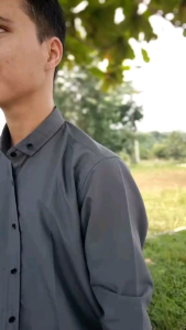 Kemeja Polos Pria Dewasa Lengan Panjang SLIMFIT Berbagai Macam Warna