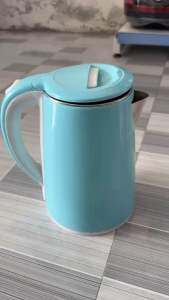 Điện đun nước Diamond KC-AT-16E màu xanh dương lớp đôi dung tích 1500W.
