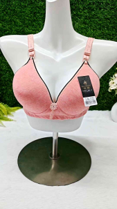 Women Bra CD Cup Wireless Underwear A1/D2 Baju Dalam Perempuan Bra Wanita Tanpa Dawai Span Nipis Kain Lembut
