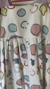 USED MINDLOVE Little Baby (มายเลิพ) เสื้อผ้าเด็กชุดเดรส ส่งต่อชุดเด็กมือสอง อายุ 9-12 เดือน มาพร้อมกับที่คาดผมสีม่วงชมพูน่ารักมากๆ 9-12 months 100% Cotton