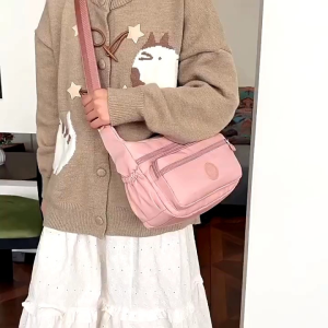 Perfectlive Sport Multi Compartment Nylon Sling Bag