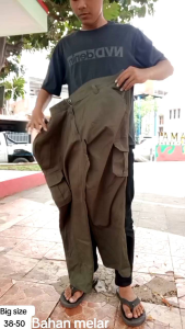 Celana Cargo Jumbo Panjang Pria: Desain Nyaman & Big Size Murah
