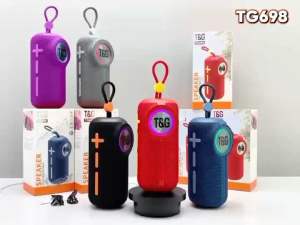 ลำโพงTG698 ลำโพงบูลทูธเบสหนัก 16W รองรับ TWS แบตเตอรี่ RGBไฟ 1500mAh ใช้ งานได้ 4-5 ชม. รองรับ TF BT USB FM AUX