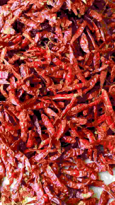 kemasan hemat (250gram) cabe rawit teja kering tanpa tangkai