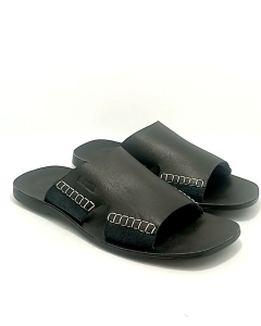 POWELL sandal pria full kulit kualitas terbaik sandal kulit pria model rajut kombinasi