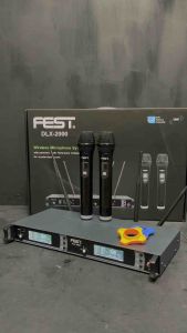 Mic wireless fest dlx2000 original dlx 2000 handheld bisa cod