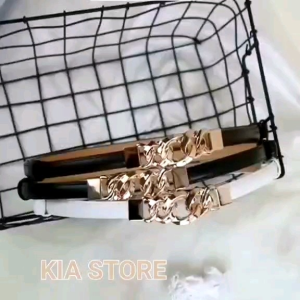 KIA STORE-Ikat Pinggang Wanita Sabuk Gesper Fashion Asesoris