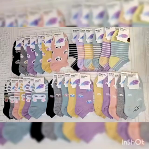 KAOS KAKI SEMATA KAKI / KAOS KAKI KARAKTER LUCU / KAOS KAKI COTTON IMPORT / WOMEN ANKLE SOCKS / CE3849