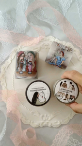 Fairy Lights Journal - READY STOCK/ art journaling/ scrapbook deco/ Piscoletters: Yours truly girls PET tape