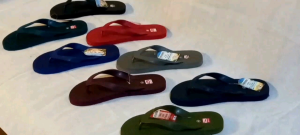 sandal jepit ando hawai biru original sandal pria