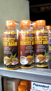 Minuman instan - kunyit asem - tinggal seduh - oleh-oleh khas Jogja