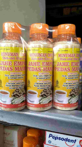 Minuman instan jahe emprit - pedas mampus - minuman herbal - oleh-oleh Jogja