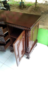 BUFET SALINA LACI TENGAH BROWN
