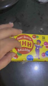 Mainan Anak Balon Tiup Sedotan Balon Jadul Zadoel HHH Balloon Per Box