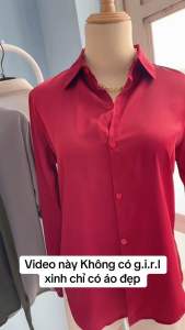 ÁO SƠ MI LỤA SATIN 5 MÀU CỰC XINH AM76