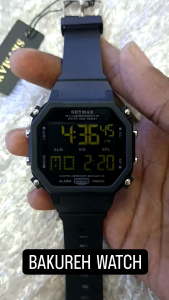 Jam Tangan SKYMAX 3008C Original Sport Digital Terbaru Tahan Air Water Resist Tali Rubber Bakureh Watch