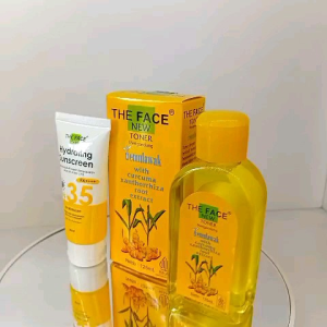 The Face Paket 2in1 Hydrating Sunscreen SPF 35 PA++++ 30ml+ Toner 125ml