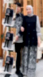 baju tenun set couple pasangan dress kondangan outfit Clara aurora raya