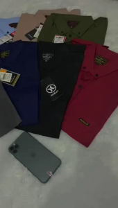 Kemeja Kantoran/ Kemeja Polos Hitam Pria/ Baju Kemeja Lengan Panjang